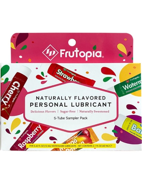ID FRUTOPIA LUBRICANTE SURTIDO 5 PACK 12 ML ID FRUTOPIA LUBRICANTE SURTIDO 5 PACK 12 ML