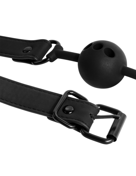 FETISH SUBMISSIVE BONDAGE MORDAZA DE BOLA DE SILICONA TRANSPIRABLE