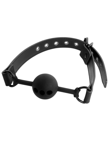 FETISH SUBMISSIVE BONDAGE MORDAZA DE BOLA DE SILICONA TRANSPIRABLE