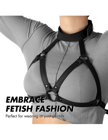 FETISH SUBMISSIVE BONDAGE ARNES AJUSTABLE PECHO