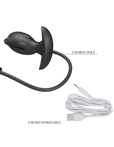 PRETTY LOVE PLUG ANAL DELFIN INFLABLE RECARGABLE