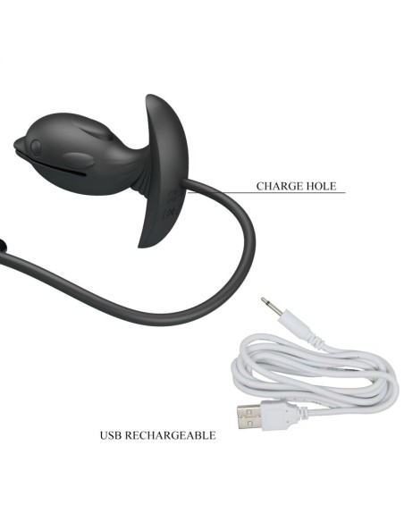 PRETTY LOVE PLUG ANAL DELFIN INFLABLE RECARGABLE