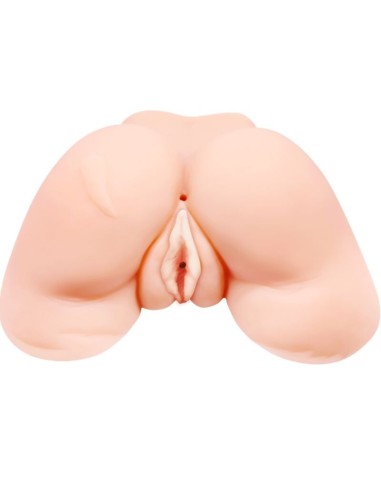 CRAZY BULL VAGINA Y ANO CON MALLA REALISTA CON VIBRACION