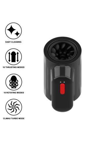 JAMYJOB VORTEX MASTURBADOR TURBO CON EMPUJE Y ROTACION 360 UP AND DOWN