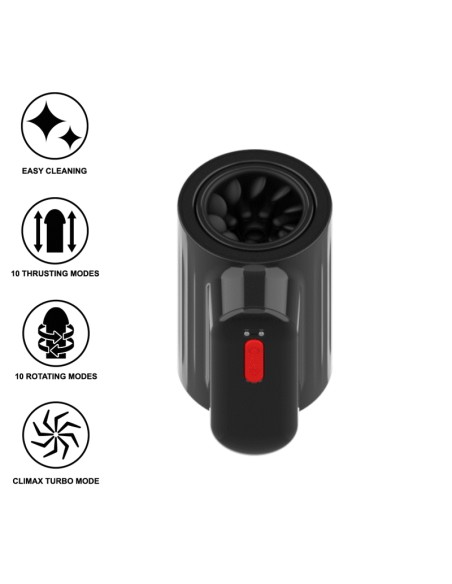 JAMYJOB VORTEX MASTURBADOR TURBO CON EMPUJE Y ROTACION 360 UP AND DOWN