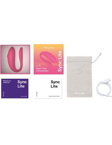 WE VIBE SYNC LITE ESTIMULADOR CLITORIS ROSA