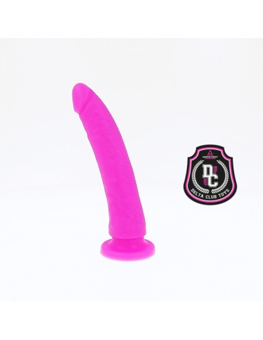 DELTA CLUB TOYS DILDO LILA SILICONA MEDICA 17 X 3 CM