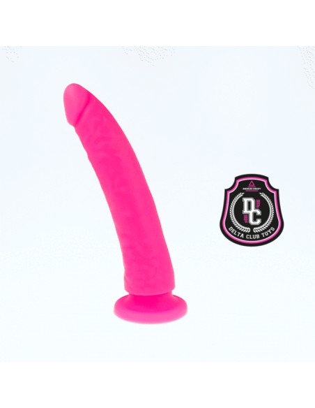 DELTA CLUB TOYS DILDO ROSA SILICONA MEDICA 20 X 4 CM