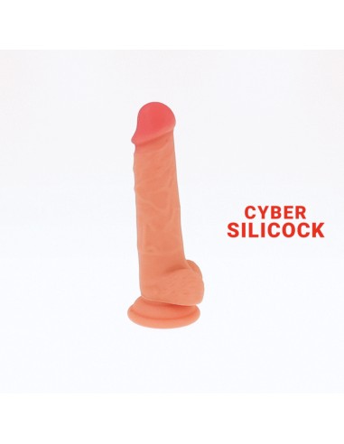 CYBER SILICOCK JUDE REALISTICO SILICONA LIQUIDA 18CM