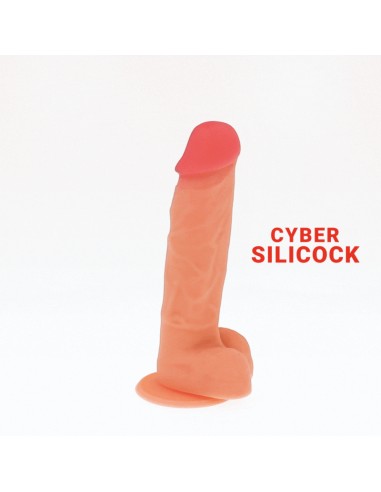 CYBER SILICOCK OLIVER REALISTICO SILICONA LIQUIDA 19 CM