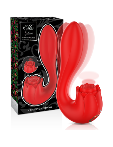 MIA SELENA ESTIMULADOR VIBRATING TAPPING ROJO