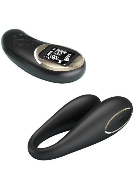 PRETTY LOVE NATHAN VIBRADOR DOBLE PLACER CONTROL REMOTO