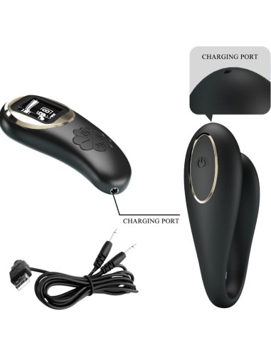 PRETTY LOVE NATHAN VIBRADOR DOBLE PLACER CONTROL REMOTO
