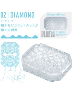 TENGA UNI DIAMOND MASTURBADOR DEDAL 2