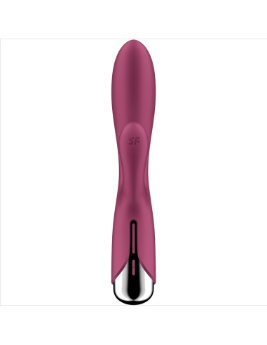 SATISFYER SPINNING RABBIT 1 ESTIMULACION CLITORIS Y PUNTO G ROJO