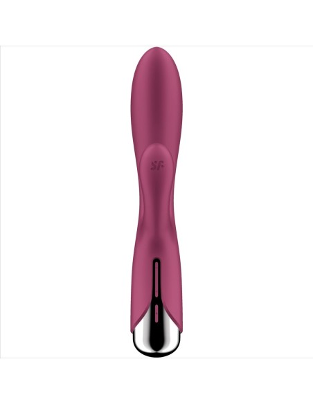 SATISFYER SPINNING RABBIT 1 ESTIMULACION CLITORIS Y PUNTO G ROJO