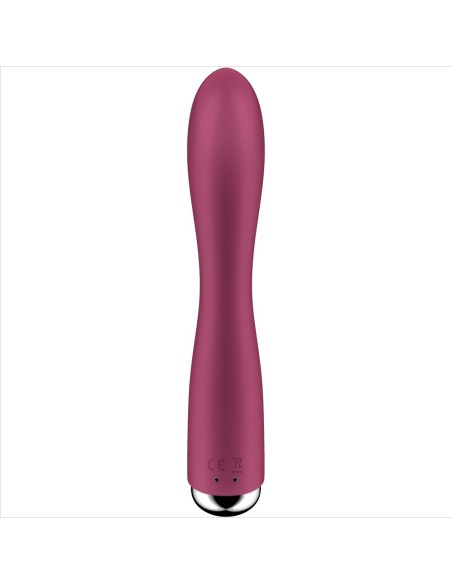 SATISFYER SPINNING RABBIT 1 ESTIMULACION CLITORIS Y PUNTO G ROJO