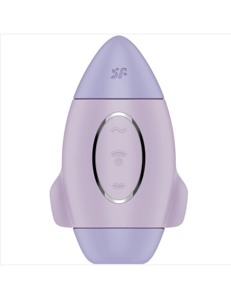 SATISFYER MISSION CONTROL LILA VIBRADOR PEQUENO DE DOBLE IMPULSO