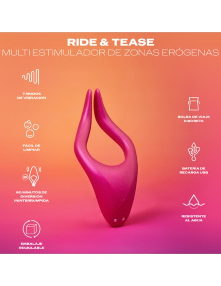 DUREX TOY MULTIESTIMULADOR RIDE TEASE
