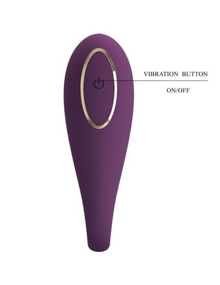 PRETTY LOVE AUGUST VIBRADOR DOBLE PLACER GLOBAL REMOTE