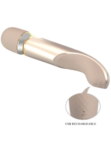 PRETTY LOVE MASAJEADOR 7 MODOS VIBRACION CHAMPAGNE