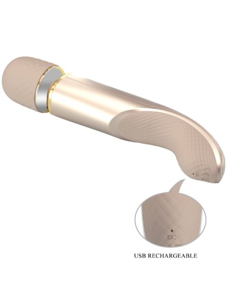 PRETTY LOVE MASAJEADOR 7 MODOS VIBRACION CHAMPAGNE