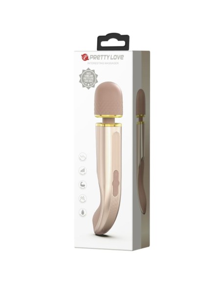PRETTY LOVE MASAJEADOR 7 MODOS VIBRACION CHAMPAGNE