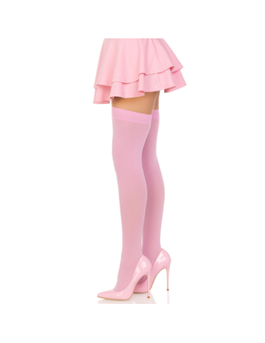 LEG AVENUE MEDIAS NAILON ROSA