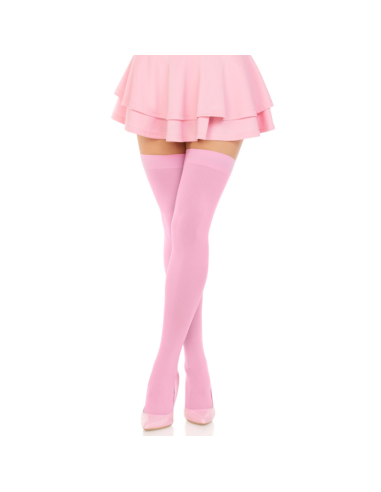 LEG AVENUE MEDIAS NAILON ROSA