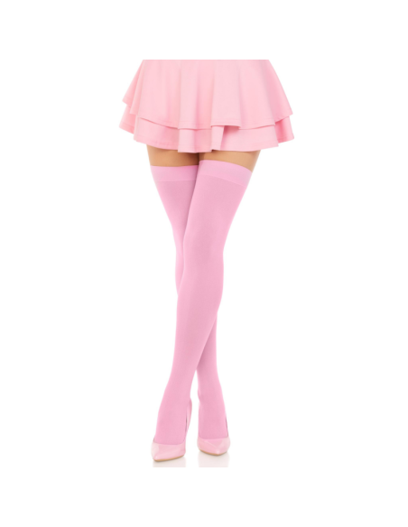 LEG AVENUE MEDIAS NAILON ROSA