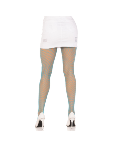LEG AVENUE PANTIMEDIAS REJILLA LYCRA AZUL 2