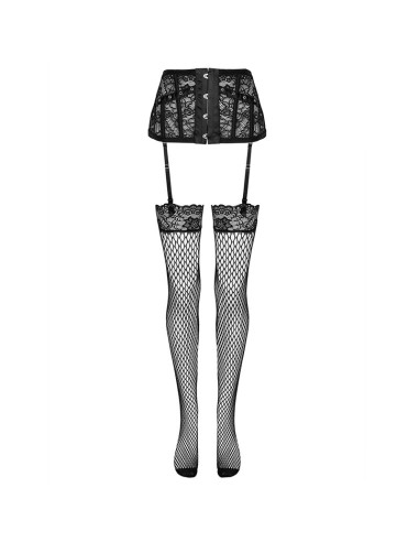 LIVCO CORSETTI FASHION JELLY LC 90673 LIGUERO MEDIAS NEGRO