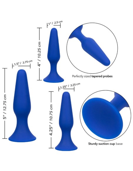 ADMIRAL KIT 3 PLUG ANAL AZUL