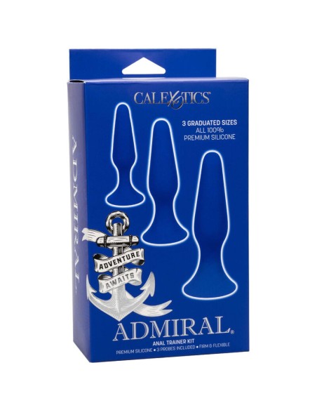 ADMIRAL KIT 3 PLUG ANAL AZUL
