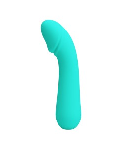 PRETTY LOVE CETUS VIBRADOR RECARGABLE VERDE AGUA 2