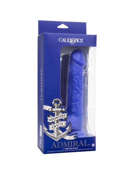 ADMIRAL SAILOR DILDO REALISTICO VIBRADOR AZUL