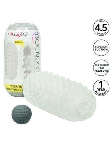 CALIFORNIA EXOTICS BOUNDLESS STROKER BLANDO REVERSIBLE GRIS