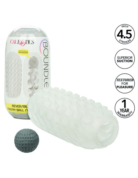 CALIFORNIA EXOTICS BOUNDLESS STROKER BLANDO REVERSIBLE GRIS