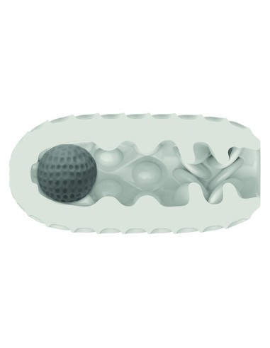CALIFORNIA EXOTICS BOUNDLESS STROKER BLANDO REVERSIBLE GRIS