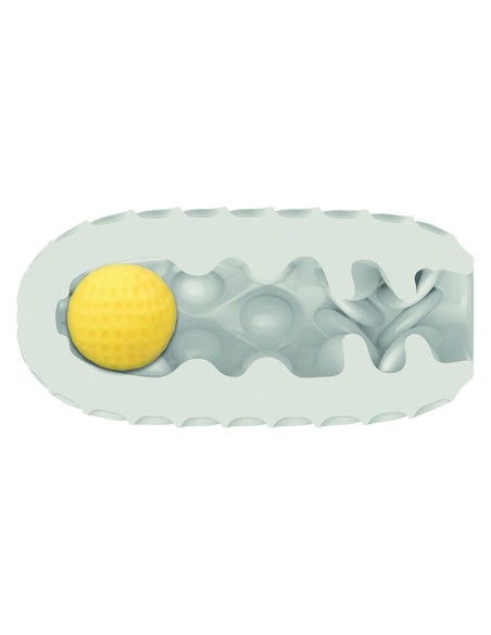 CALIFORNIA EXOTICS BOUNDLESS STROKER BLANDO REVERSIBLE AMARILLO