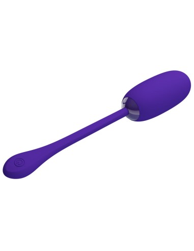 PRETTY LOVE JULIUS HUEVO VIBRADOR IMPERMEBLE RECARGABLE LILA