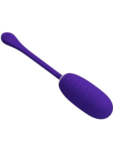 PRETTY LOVE KIRK HUEVO VIBRADOR RECARGABLE LILA