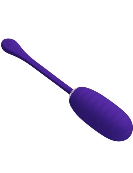 PRETTY LOVE KIRK HUEVO VIBRADOR RECARGABLE LILA