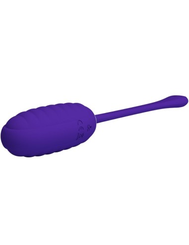 PRETTY LOVE KIRK HUEVO VIBRADOR RECARGABLE LILA