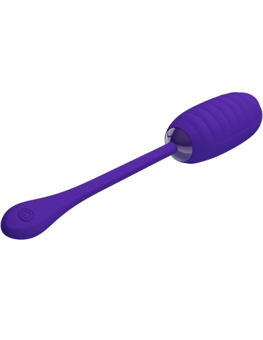 PRETTY LOVE KIRK HUEVO VIBRADOR RECARGABLE LILA