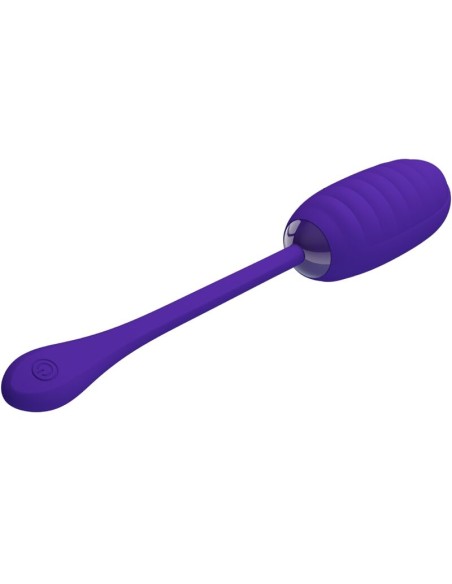 PRETTY LOVE KIRK HUEVO VIBRADOR RECARGABLE LILA