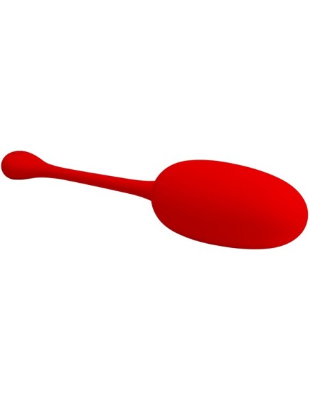 PRETTY LOVE KNUCKER HUEVO VIBRADOR RECARGABLE ROJO