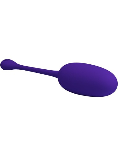 PRETTY LOVE KNUCKER HUEVO VIBRADOR RECARGABLE LILA