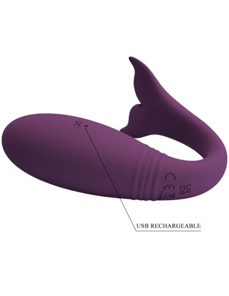 PRETTY LOVE JAYLEEN VIBRADOR APP CONTROL REMOTO LILA