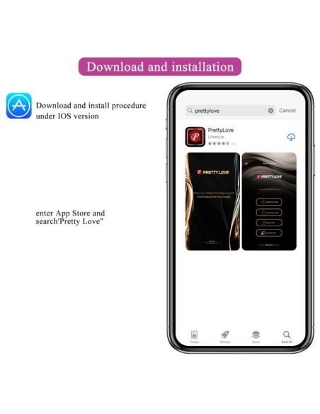 PRETTY LOVE CATALINA VIBRADOR APP CONTROL REMOTO LILA PRETTY LOVE CATALINA VIBRADOR APP CONTROL REMOTO LILA